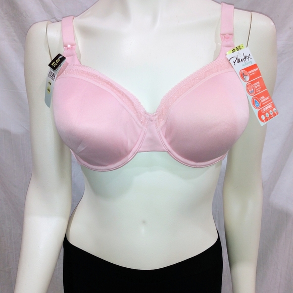 Playtex Nursing Bra-Tru Support-Pink-42B/C-New with Tags - Picture 1 of 4